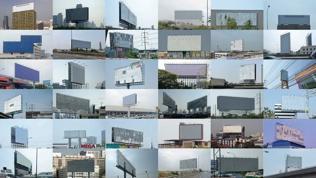 In Praise of Blank Billboards